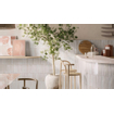 Ceralto Pavero Urban Wandtegel - 6x24cm - 10.0mm - Bianco SW498005