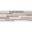 Ceralto Monolith Urban Decortegel 25x75cm 9.7mm witte scherf Multicolor SW93900