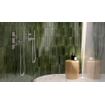 Ragno Look Wandtegel - 6x24cm - 10mm - porcellanato - Oliva glans (groen) SW498013