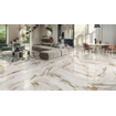 Ceralto Carraro Vein Vloertegel - 59.6x119.4cm - 8.5mm - gerectificeerd - Calacatta venna oro SW787189