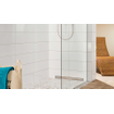 Rako System Carrelage mural 298X598 White 8mm Brillant Rectifié SW957711