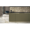 Ceralto Fenera Mosaic Mozaiektegel - 16.2x28cm - 4.0mm - Gold - per stuk SW798685