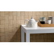 Ceralto Patterna Decor Bande décorative - 60x60cm - 10.0mm - rectifié - Crème SW497831