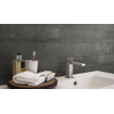 JOS. Reused Carrelage sol et mur 30x60cm 10mm rectifié R10 grès cérame Anthracite SW93970