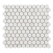 ORE CERAMICS Hexagon Mozaiektegel - 29.5x29.5cm - 7.0mm - White SW107404
