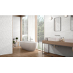 Ceralto Brioform Tone Wandtegel - 31.6x100cm - 9.7mm - gerectificeerd - White SW957742