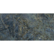 Abk imoker Signoria Carrelage de sol et mural - 60x120cm - rectifié - effet marbre - brillant Labradorite (bleu) SW856404