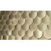 Dune Materia Mosaics Carrelage mosaïque 20x30cm Sirena Gold écaille de poisson 5mm Gold poli SW798686