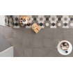 Ceralto Rovino Concrete Vloertegel - 18.2x21cm - 9.5mm - Peltro SW24139