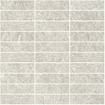 Ceralto Micello Uno Mosaïque - 30x30cm - 9.0mm - rectifié - Blanc SW917728