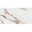 Ceralto Amaro Facet Vloertegel - 60x120cm - 9.0mm - gerectificeerd - Calacatta pink SW856240