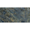 SAMPLE Abk imoker Signoria Vloer- en wandtegel - 60x120cm - gerectificeerd - marmerlook - glans Labradorite (blauw) SW1170889