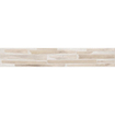SAMPLE Ceralto Orsini Plank fushion Vloertegel - 20x120cm - 8mm - gerectificeerd - R10 - houtlook decor - mat white (wit) SW1170698