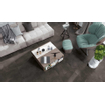 Rondine VOLCANO Carrelage de sol - 100x100cm - 8.5mm - rectifié - Dark SW854176