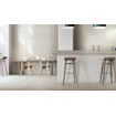 Ceralto Patterna Decor Decortegel 60x60cm 10mm gerectificeerd R10 porcellanato Bianco SW497828