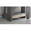 Ceralto Sylvaro Tone Carrelage mural - 25.1x75.3cm - 8.7mm - gris SW497371