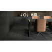 Kronos Metallique Carrelage de sol 800X800 Noir 10mm Mat Ret.R9 SW917567