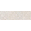 Ceralto Brioform Tone Decor-strip - 31.6x100cm - 10.4mm - gerectificeerd - Aquila cream SW957744