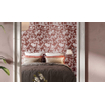 Cir chromagic carreau décoratif 60x120cm floral bordeaux rouge mat SW704696