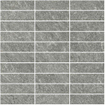 Ceralto Micello Uno Carreau mosaïque - 30x30cm - 9.0mm - rectifié - Silver SW917698