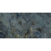 SAMPLE Abk imoker Signoria Vloer- en wandtegel - 60x120cm - gerectificeerd - marmerlook - glans Labradorite (blauw) SW1170889