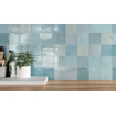 Vtwonen Tegels Craft Wandtegel - 12.5x12.5cm - 12.0mm - Aqua glossy SW360103