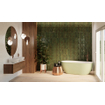 Ceralto Huevale Hue Wandtegel - 29.5x59.5cm - 10.4mm - gerectificeerd - Green SW957745