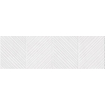 Colorker Premiere Carrelage mural décor - 31.6x100cm - 10.4mm - rectifié - Aquila White mat (blanc) SW957733
