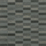 Basalt Carrelage mosaïque M26 30.5x30.5cm céramique gris tesla SW107381