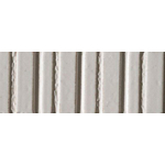 Ragno Glace Wandtegel - 7.5x20cm - decor -structuur - glans bianco SW892518
