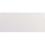 Roca Maiolica Wandtegel 11x25cm 7mm witte scherf White SW94036
