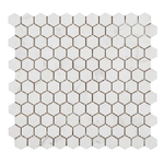 Hexagon Carrelage mosaïque 29.5x29.5cm céramique blanc SW107404