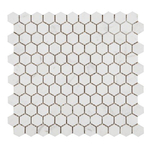 ORE CERAMICS Hexagon Mosaïque - 29.5x29.5cm - 7.0mm - White SW107404