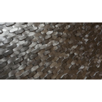 Dune Halley Mozaiektegel - 28.4x30cm - 5.0mm - Gunmetal - per stuk SW957749