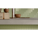 Ceralto Serrano Plank Carrelage mural - 5x20cm - 8.0mm - Sage SW928516