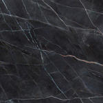 Ceralto Amaro Facet Carreau de sol - 120x120cm - 9.0mm - rectifié - Calacatta black SW856150