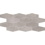 Ceralto Kubico Carreau mosaïque - 30x60cm - 9,0mm - rectifié - Silver SW222526