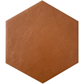 SAMPLE Jos. Dust vloer- en wandtegel - 17.5x20cm - hexagon - R10 - mat terrae (oranje)