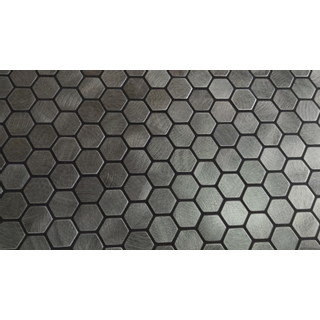 Dune Reflections Carrelage mural - mosaïque - 29.5x30cm - 8mm - Gunmetal mat