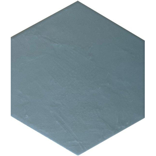 Jos. Dust Carrelage sol et mural - 17.5x20cm - hexagon - R10 - Mat Niagara (bleu)