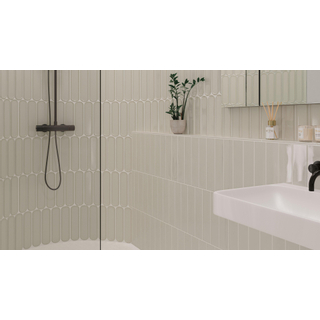 Vtwonen Shapes Carreau mural - 7,5x30cm - droit - brillant greige