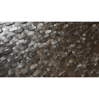 Dune Halley Carrelage mural - mosaïque - 30x30cm - 5mm - Gunmetal