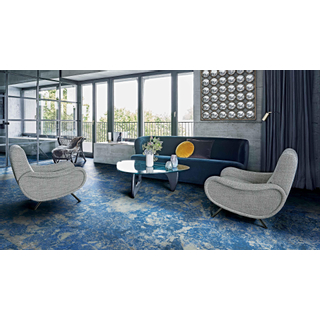 Douglas Jones Magnum vloer- en wandtegel 120X120cm gerectificeerd Sodalite Bleu Glans