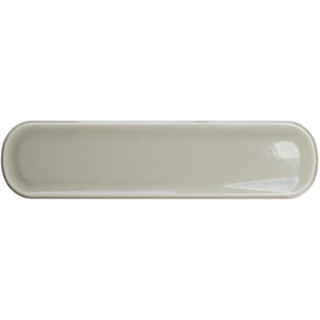 Vtwonen Shapes Carreau mural - 7,5x30cm - rond - brillant gris menthe