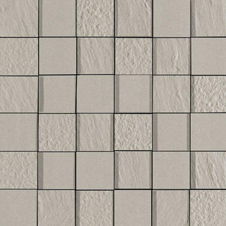 Grespor Minos Carreau mosaïque 30x30cm 9.5mm porcellanato rectifié Ash