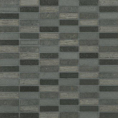 Basalt Carrelage mosaïque M26 30.5x30.5cm céramique gris tesla