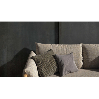 Kronos Metallique Carrelage de sol 800X800 Noir 10mm Mat Ret.R9