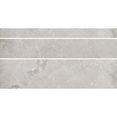 Ceralto Sylvaro Fine Bandes de carrelage pour mur et sol 10mm rectifié R10 grès cérame Light Grey