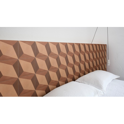 Ceralto Profilo Design bande décorative - 20x20cm - 10.0mm - Terra