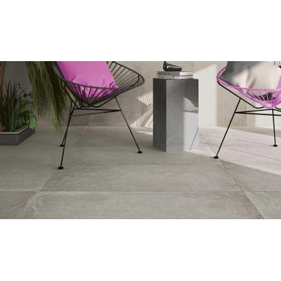 Serenissima Materica Carrelage de sol 1000X1000 Platino 8,5mm Mat Ret.R10